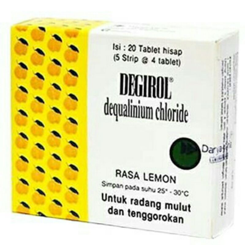 DEGIROL/4tablet obat radang/sakit tenggorokan