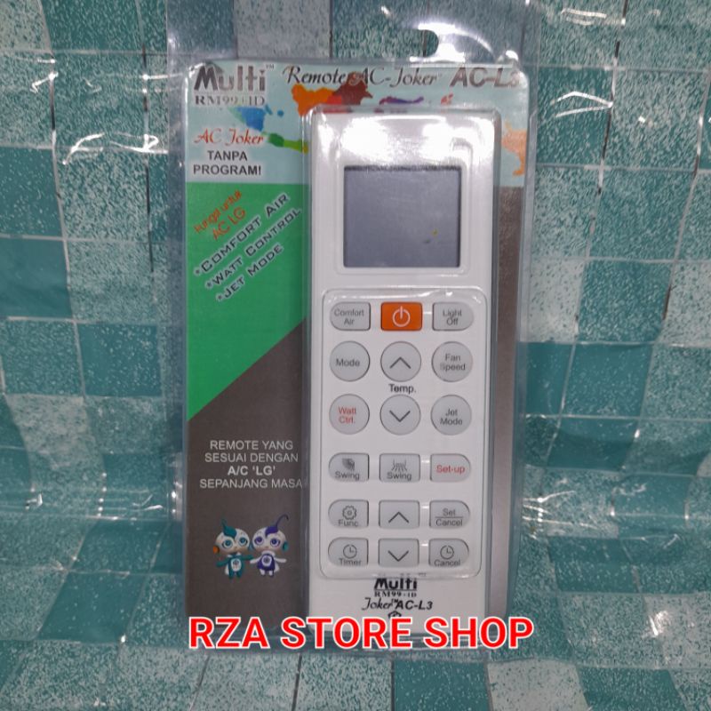 REMOTE REMOT AC LG MULTI DUAL INVERTER AKB74955604 AKB75075801