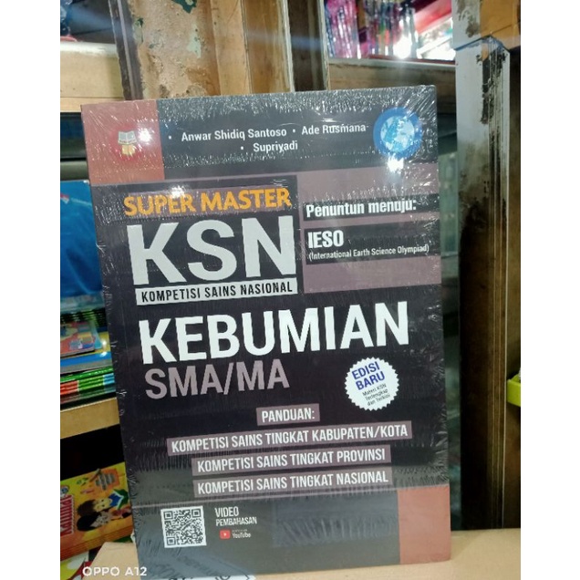 Buku Super Master KSN Kebumian SMA/MA