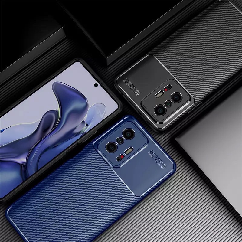 CASE XIAOMI 11T / 11T PRO CASE AUTOFOCUS CARBON PREMIUM SHOCKPROOF ORIGINAL