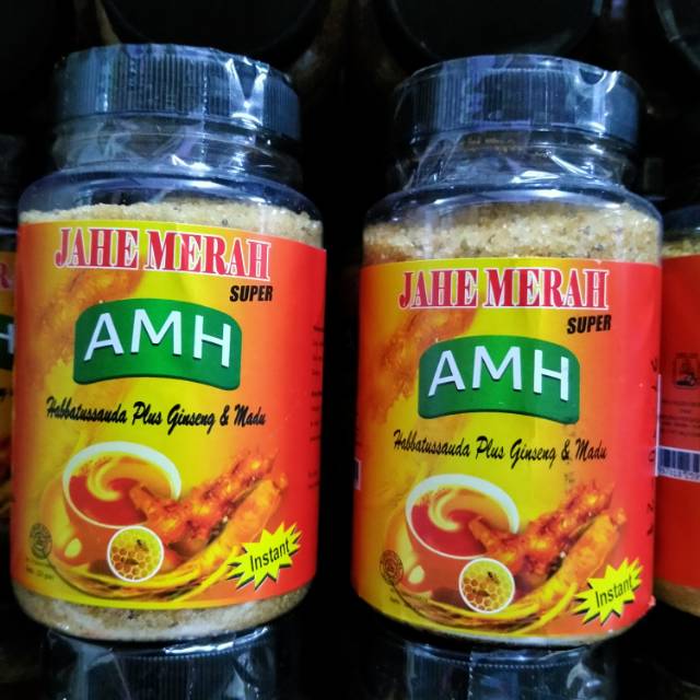 Jahe Merah AMH Toples isi 220g