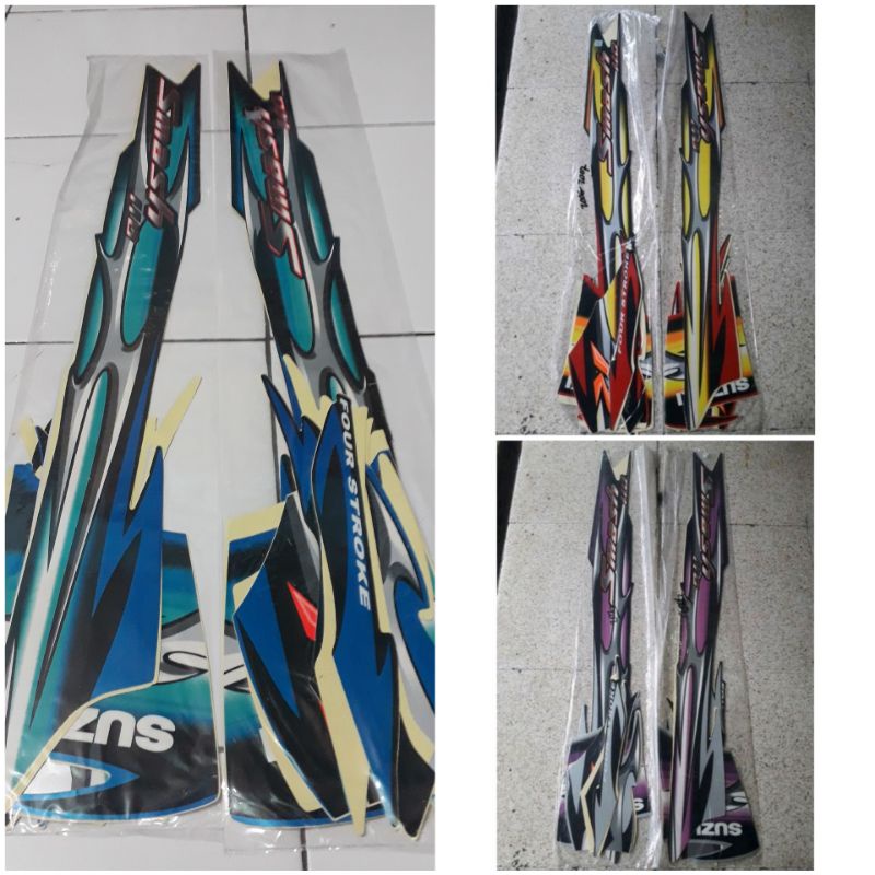 striping sticker suzuki smash R 110 2007