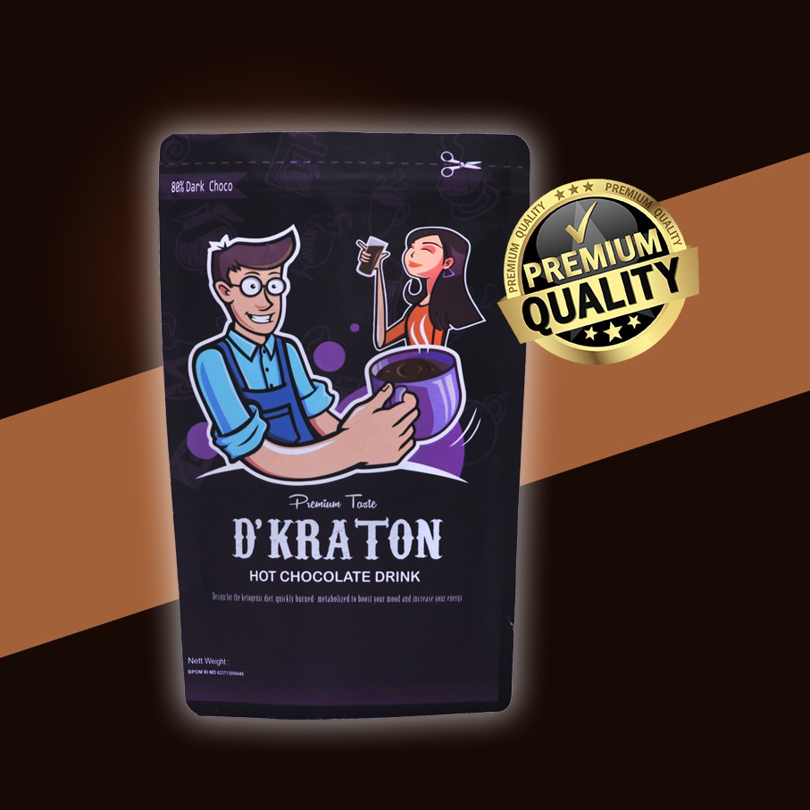 

Minuman Cokelat D'Kraton Dark Chocolate Original