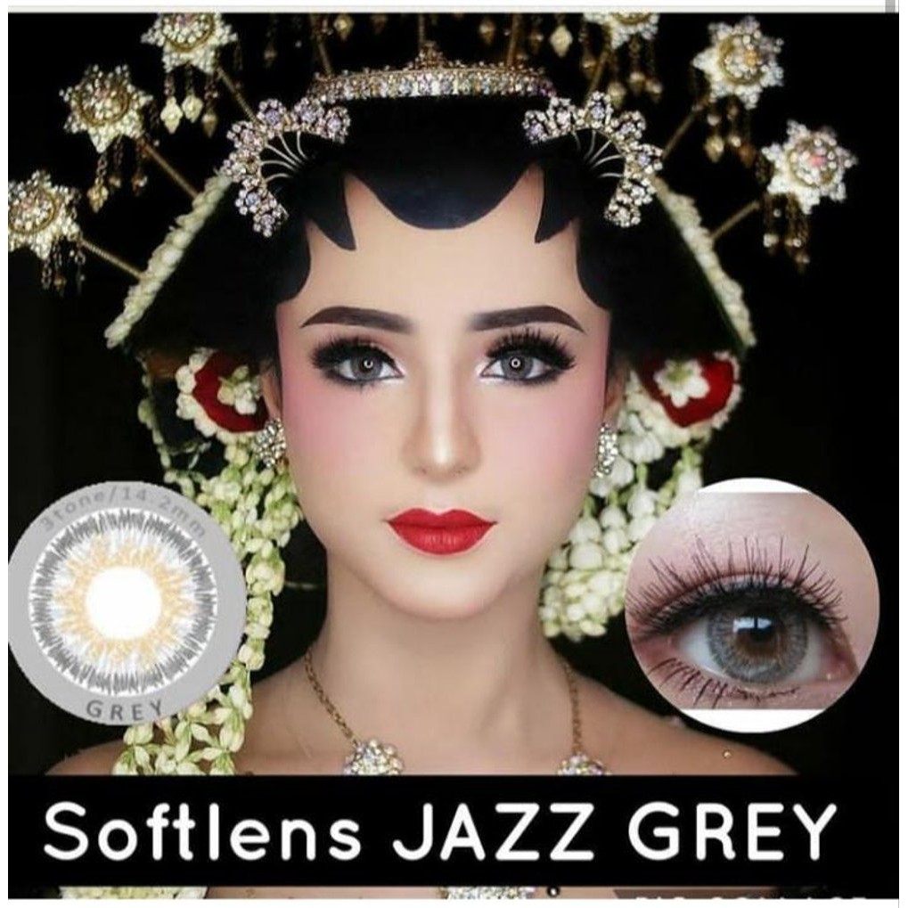 PROMO ctk Softlens Korea JAZZ 14.2mm normal + GRATIS Lenscase