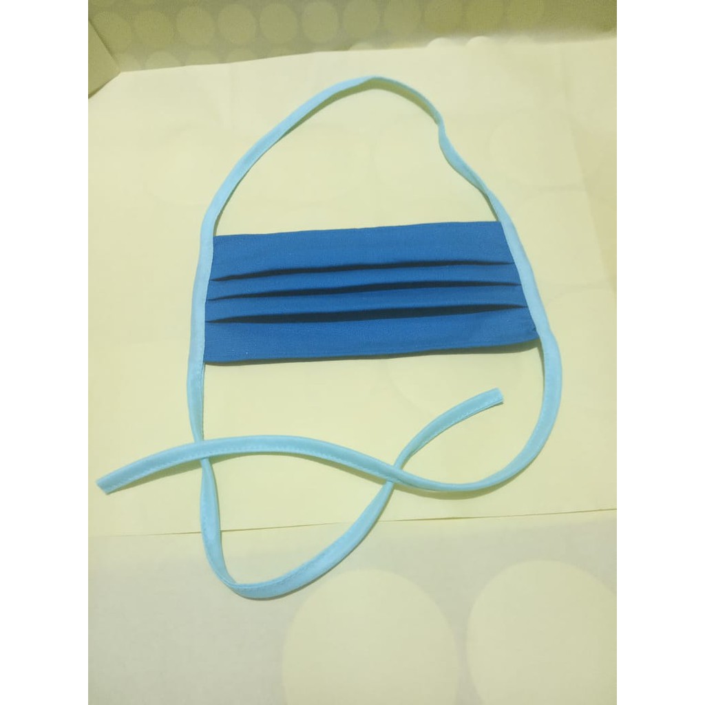 MASKER KAIN COTTON POLOS MASKER MULUT MAKSER HIJAB BUKAN MASKER HOME MADE