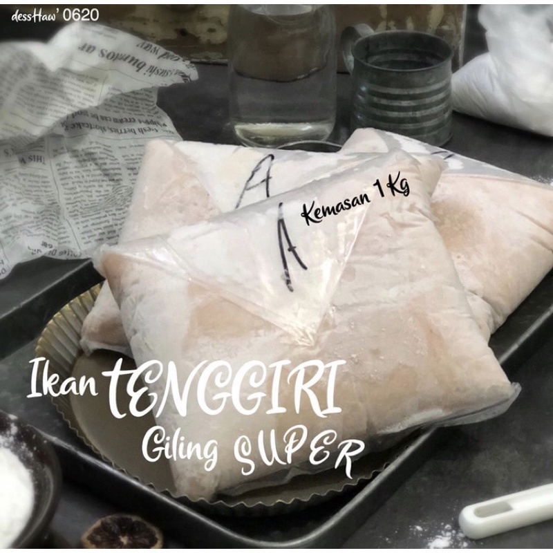 

ikan tenggiri betina giling/ikan tenggiri super/ikan tenggir palembang/ikan tenggiri super/ikan tenggiri untuk siomay pempek