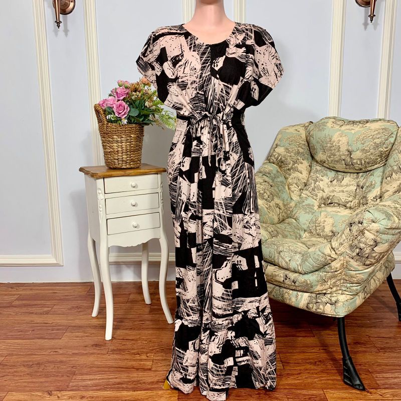 BAJU TIDUR WANITA/DASTER MURAH LONG SERUT RUFFLE | VIRAL BUSUI JUMBO KEKINIAN/