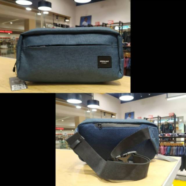 Waistbag Greenlight Original Terbaru tas punggung tas pria tas bahu BIRU
