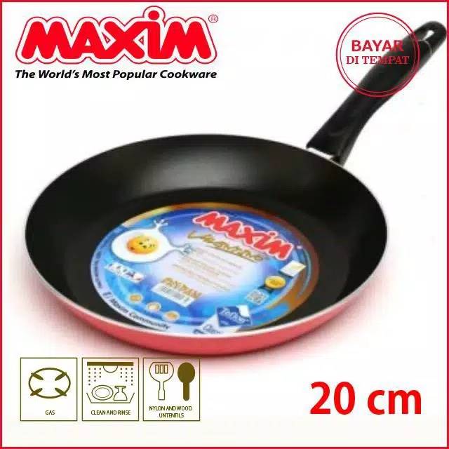 MAXIM Fry pan Alat Penggorengan Teflon 20Cm VAL20FP