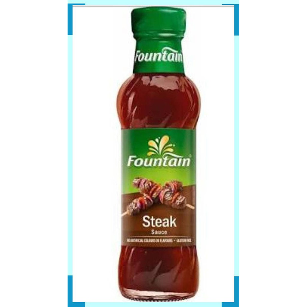 

Fountain Steak Sauce Gluten Free Saus Daging Stik Australia Share