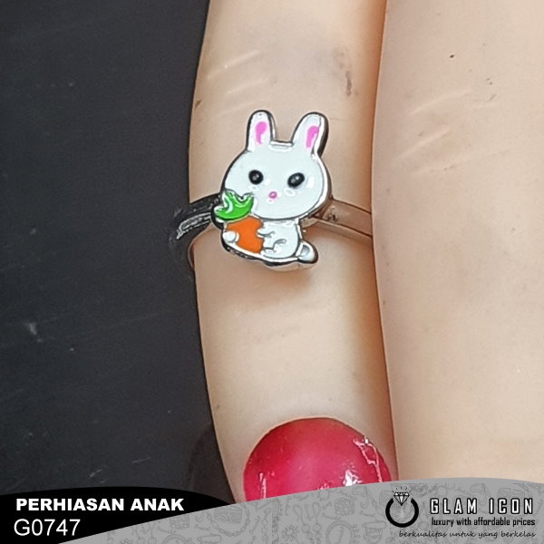 Cincin anak Karakter Cute Rabbit CAS C0747