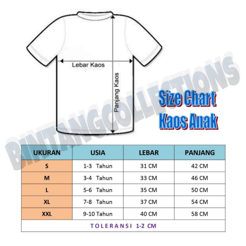 kaos distro anak kaos kombinasi anak kombinasi lurus