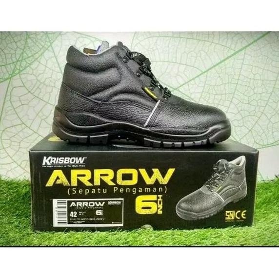 SAFETY SEPATU SAFETY SEPATU PENGAMAN ARROW 6 INCH ORIGINAL KRISBOW NGF96415BF