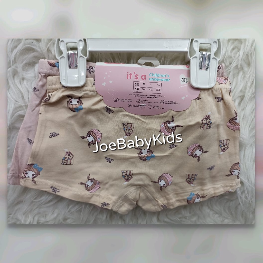 LYLY Celana dalam boxer anak cewek / CD anak perempuan / Celana dalam anak cewek 2 , 3, 4, 5 tahun