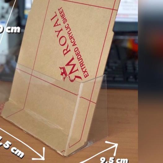 

➥ RAK/TEMPAT BROSUR BROCHURE ACRYLIC/AKRILIK UKURAN A4 PREMIUM ✯