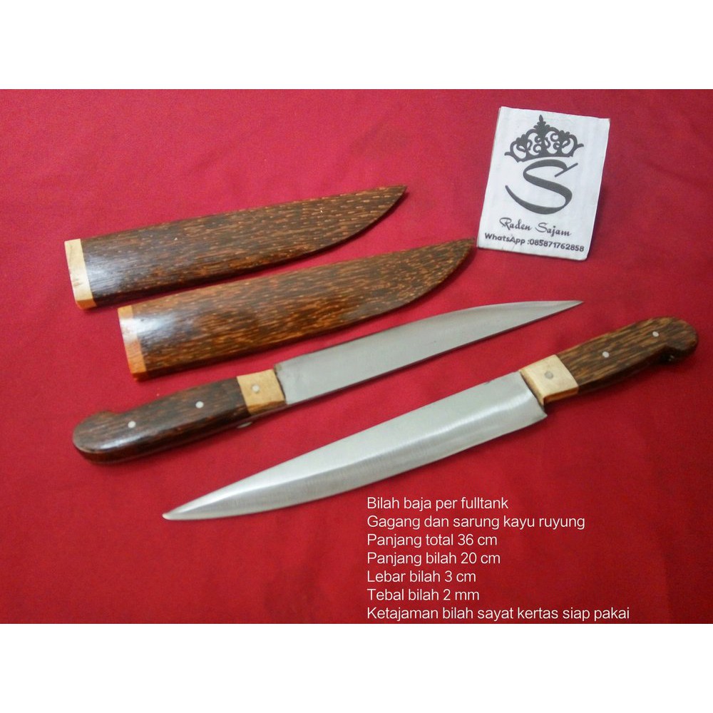 Unik pisau sembelih baja fulltang Murah