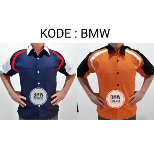 Seragam Kombinasi Kemeja Baju Kerja PDH Werpak Kerja Drill Baju PDH DC 09 EP04 YT BMW YT YMH MRC