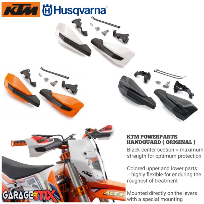 HANDGUARD KTM ORIGINAL POWERPARTS.HAND GUARD KTM.HANDGUARD HUSQVARNA.HAND GUARD HUSQVARNA