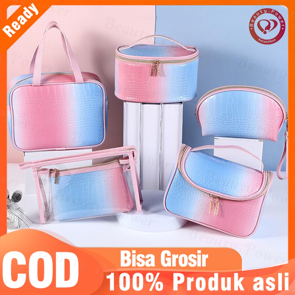 Tas organizer make up perhiasan tahan air bag besar tas kosmetik portable