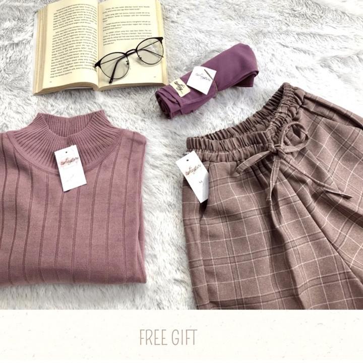 Top Produk.. One set Outfit Atasan Sweater / One Set Ootd Murah / viral / MeystoreOfficial