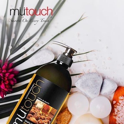 ★ BB ★ MuTouch Goat's Milk Shower Scrub Argan Oil and Walnut 940ml - Mu Touch