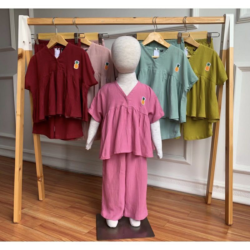 SETELAN RAYON CERY ANAK PEREMPUAN (1-8 TAHUN)