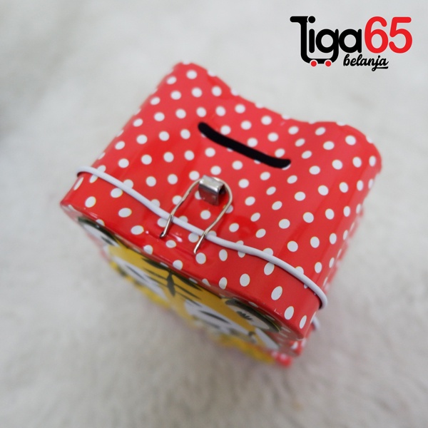 365 COIN BANK #40964 Celengan Gembok / Buka Tutup Karakter Fancy