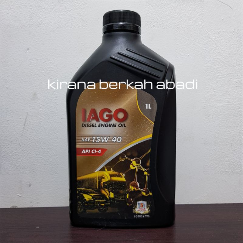 OLI IAGO ISUZU GENUINE OIL DIESEL 15W40 CI4 KEMASAN 1 LITER