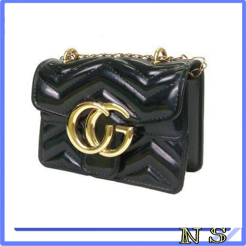 Tas import Jakarta CG tas mini jelly rubber