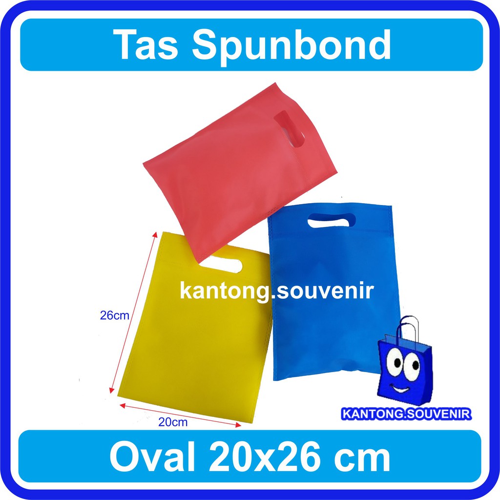 

20x26 tas spunbond / tas goodie bag / tas goodiebag / tas polosan / tas kain polosan murah