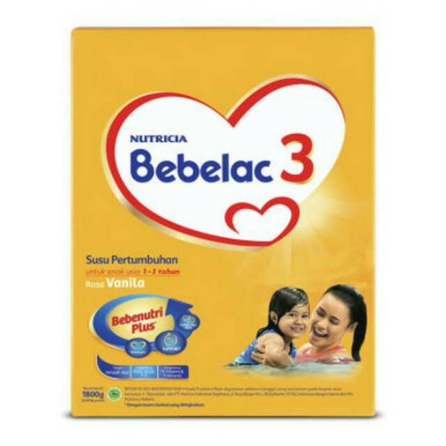 Susu Bebelac 3 Rasa Vanila 1800Gram