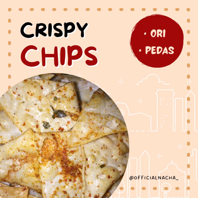 

CRISPY CHIPS PEDAS/ORIGINAL DAUN JERUK