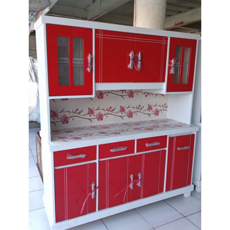 lemari sayur 4 pintu