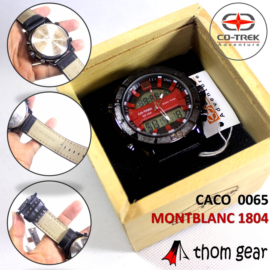 Cotrek Caco 0065 Montblanc Jam Tangan Outdoor Thomgear Paiton Probolinggo