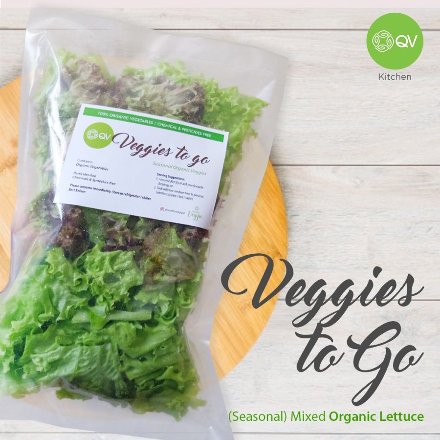 

Veggies to Go - Lettuce Mix Organic 100gram