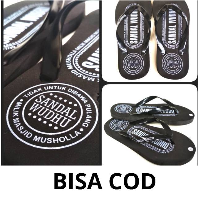 (BISA COD) Paket 20 pasang Sandal Wudhu