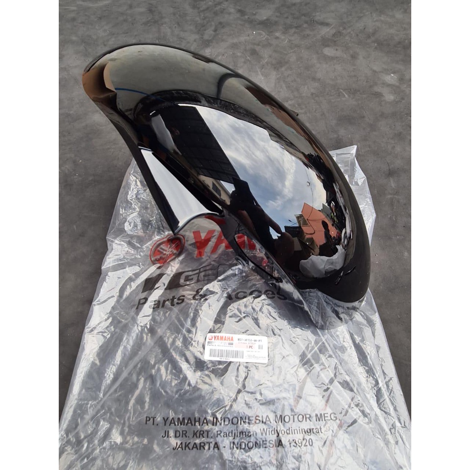 Mm Spakbor Depan R25 V2 USD Hitam Ori YGP BS7-XF151-00-P1