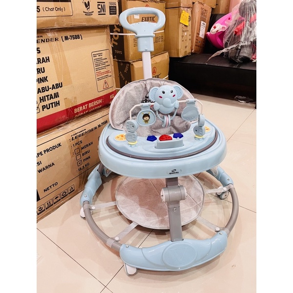 Baby Walker Space Baby Spacebaby SB 511 / SB511 / GYRO 701 / GYRO 702 / GY701 / GY702  ada dorongan BEST SELLER