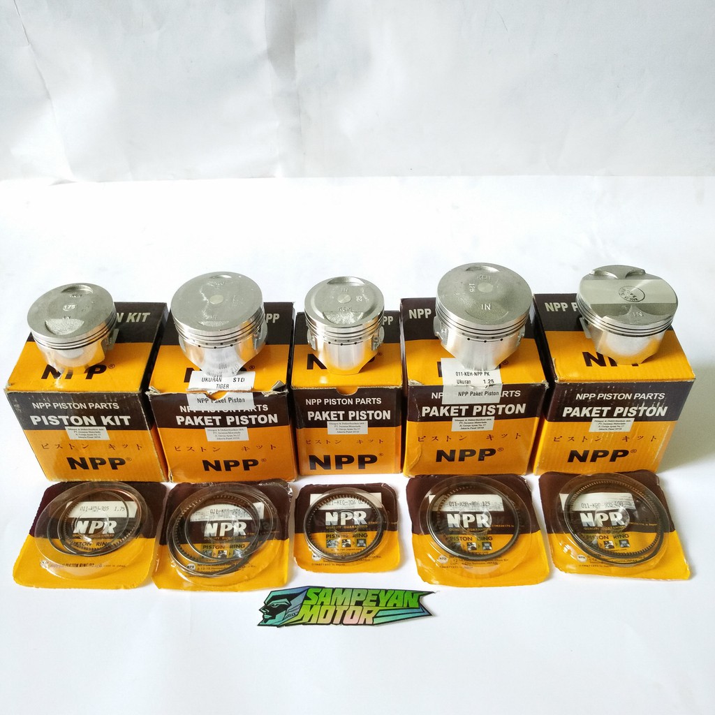 Piston Kit Seher Set Npp Kawasaki Ninja R 150 STD Dan Oversize