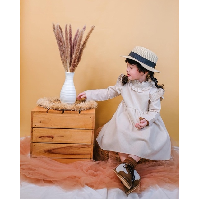 KALEA RUFFLE DRESS