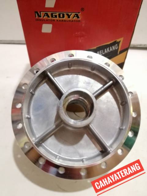 Trombol Tromol (Belakang) Chrome Double Disc. Satria F 150 Fu 150 F150 Fu150