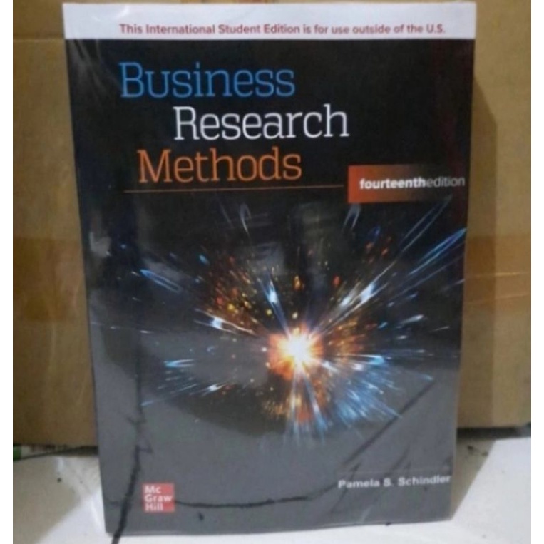 Jual Buku Business Research Methods 14th Edition Pamela S Schindler ...