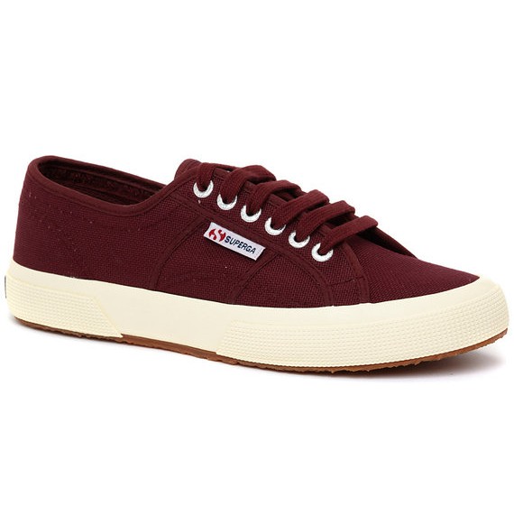 SUPERGA 2750 COTU CLASSIC DARK BORDEAUX RED ORIGINAL