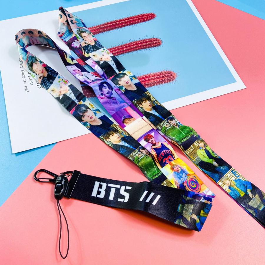 Tali Lanyard Motif Kpop Blackpink Untuk Handphone