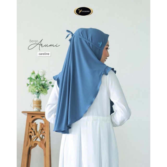 bergo Arumi bahan Jersey Arsy ORI yessana hijab