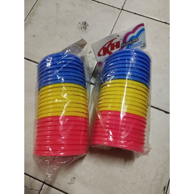 Jual Tutup Gelas Kh Mahkota Rose Bahan Plastik Shopee Indonesia 6028