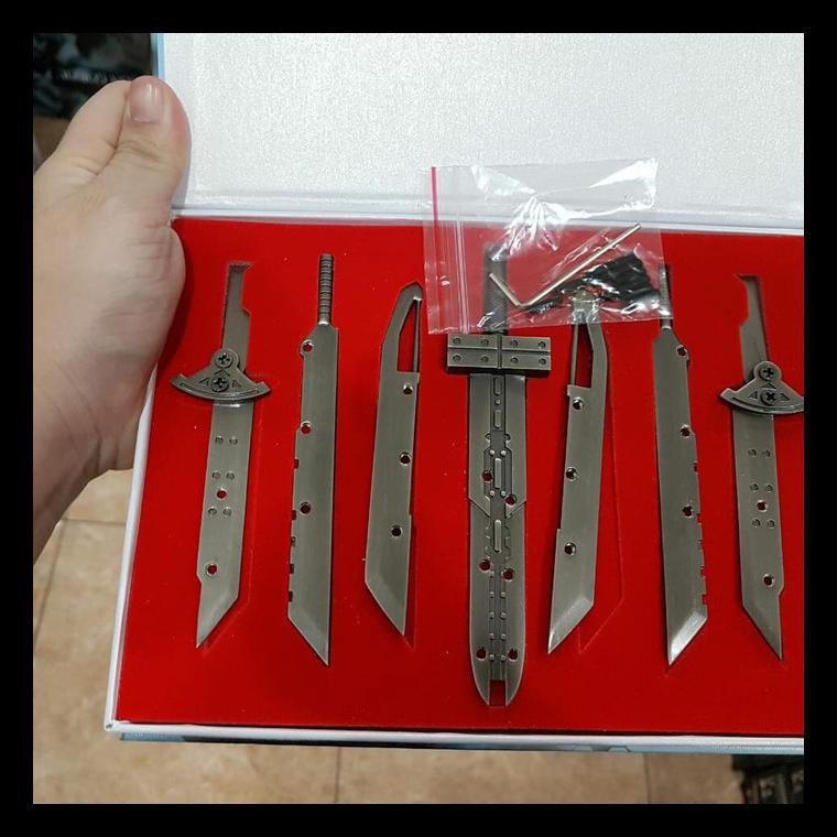 Ready Figure Naruto Weapon Naruto Senjata Ninja Kunai Pedang Sasuke Gaara Action Figure Murah