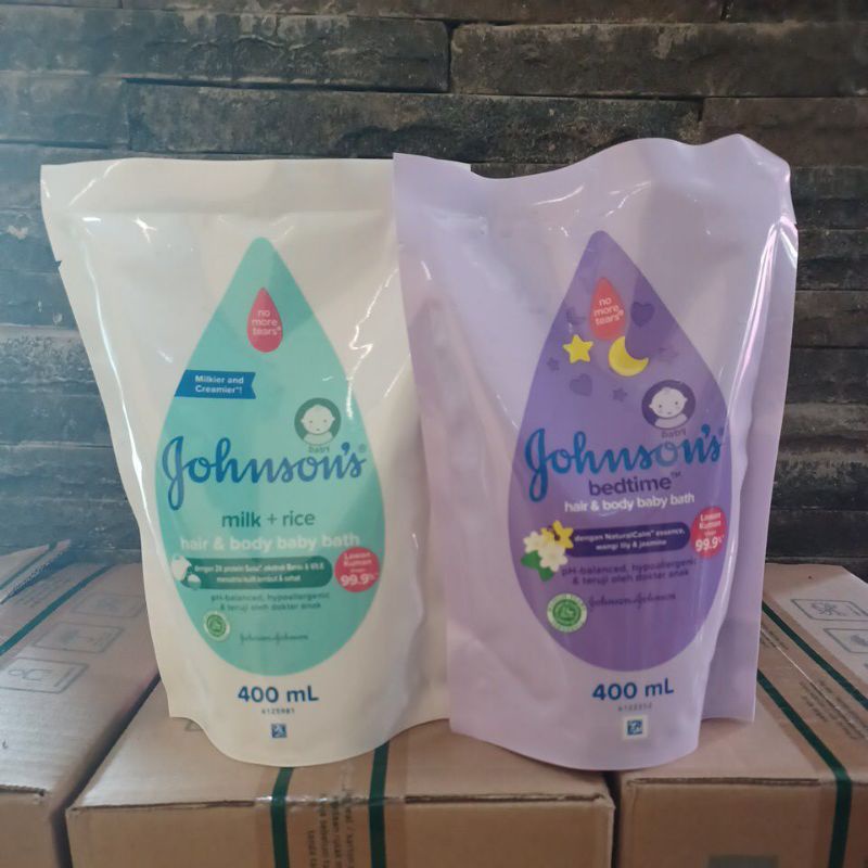 Johnson's Milk Rice &amp; Body Series 400ml