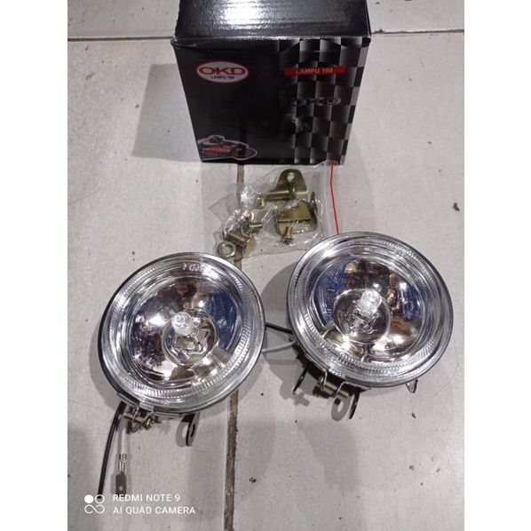 Fooglamp Lampu Tembak Bulat Universal