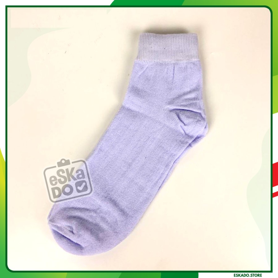 Kaos Kaki Socks Murah Bahan Bagus Caiso Full White Putih Banyak Ukuran